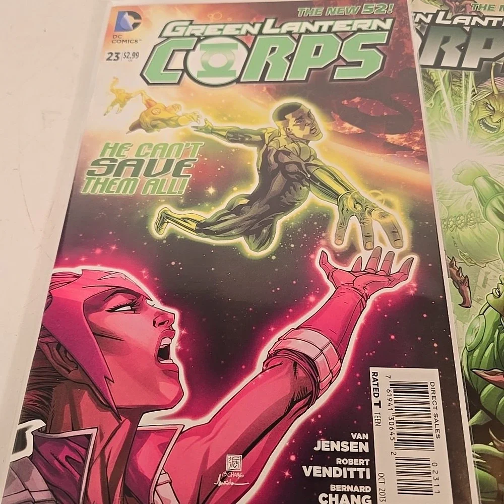 Green‎ Lantern Corps #1 & #5-7, 22, 23, 29, & 30 DC Comics 2012-2014 The New 52!